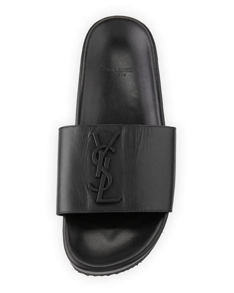 ysl rubber slides|ysl joan slide.